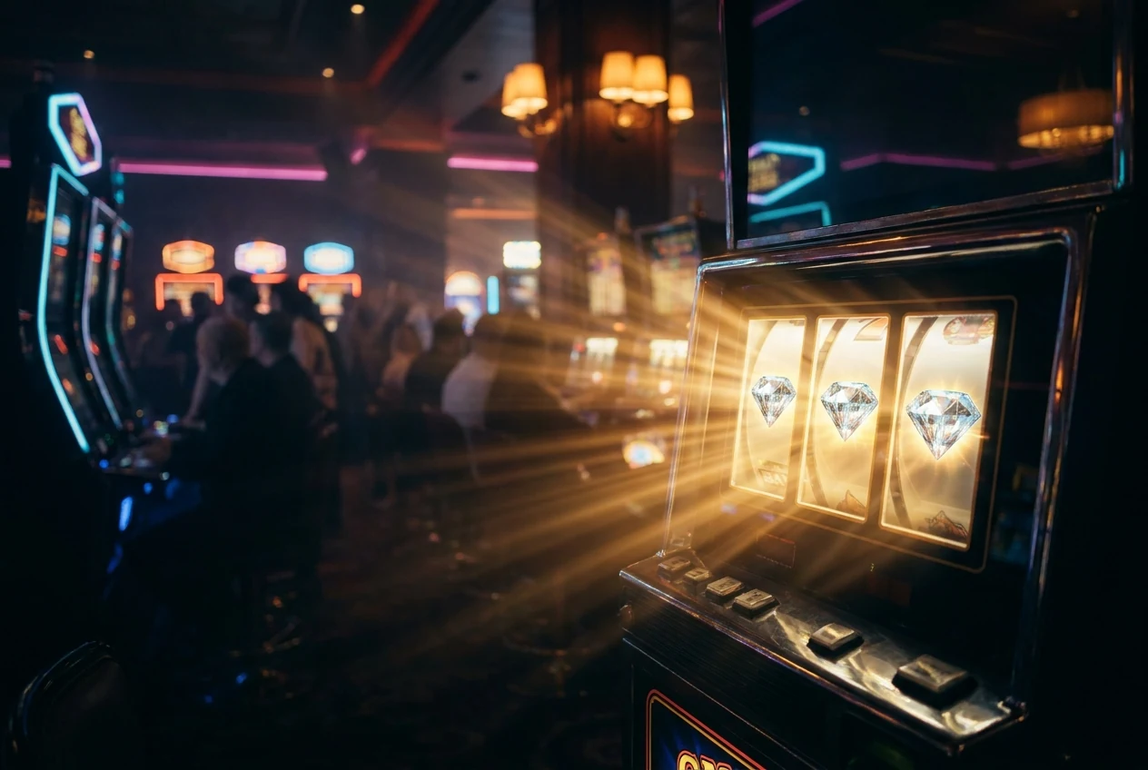 Illustration of free spins on pokie reels